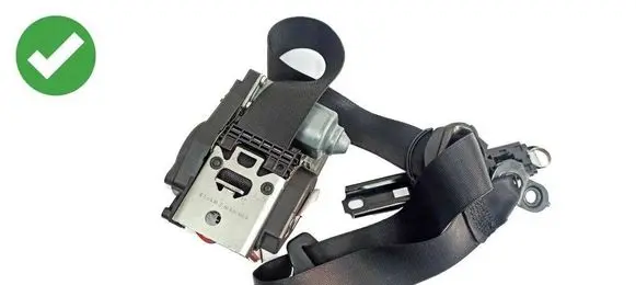 Mercedes-Benz E W211 Front seatbelt A2118600688 2118607886 605987100