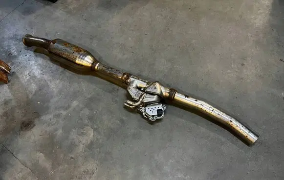 Ford Kuga III Muffler/silencer LX615H262AG PZ115F297CA