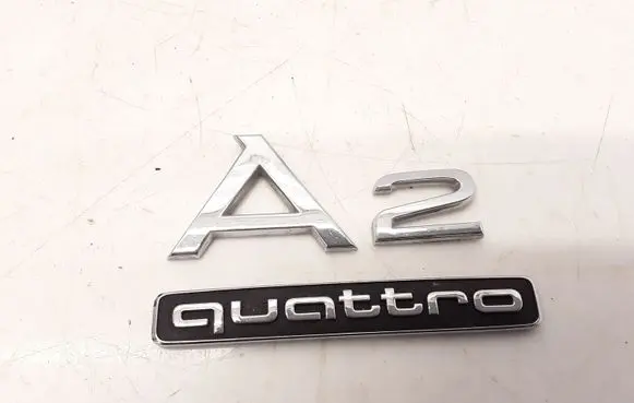 Audi A4 S4 B9 Rear loading door model letters 