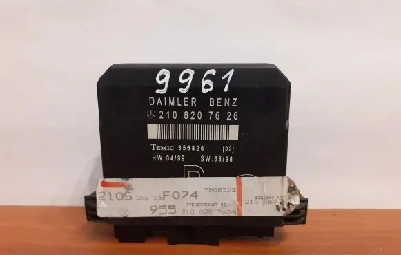 Mercedes-Benz E W210 Door control unit/module 2108207626 9961
