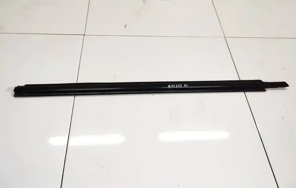 Front door glass trim molding