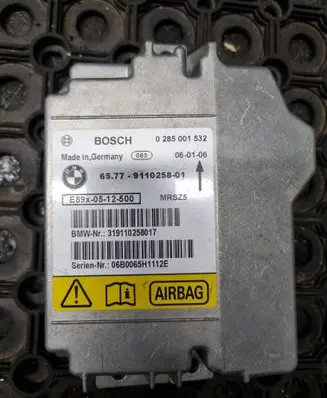 BMW 3 E90 E91 Airbag control unit/module 0285001532 06B0065H1112E 9110258