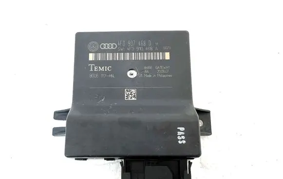 Audi A6 S6 C6 4F Gateway control module 4F0907468D 4F0910468A