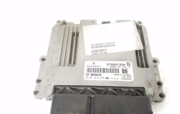 Maserati Ghibli Engine control unit/module 670007350