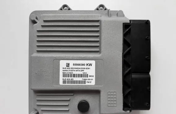 Opel Corsa D Engine control unit/module 55568380KW 55568380 MJD603SD