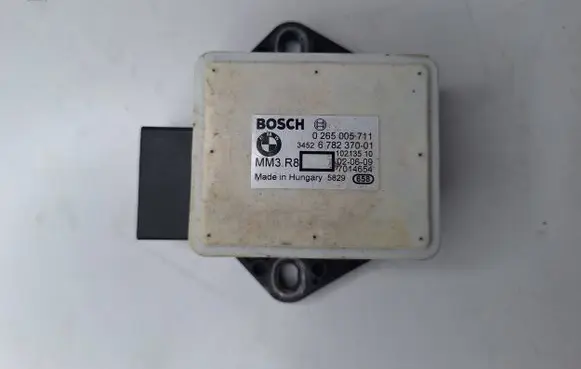 BMW 5 E60 E61 ESP acceleration yaw rate sensor 0265005711 6782370 7014654