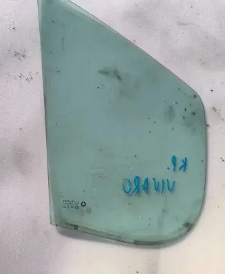 Opel Vivaro Front door vent window glass four-door 43R00049 DOT24AS2M25
