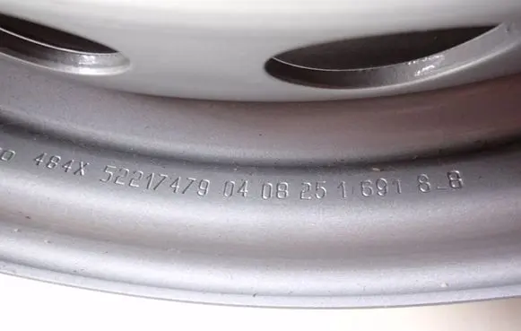 Fiat Ducato R16 steel rim 6JX16H2 52217479