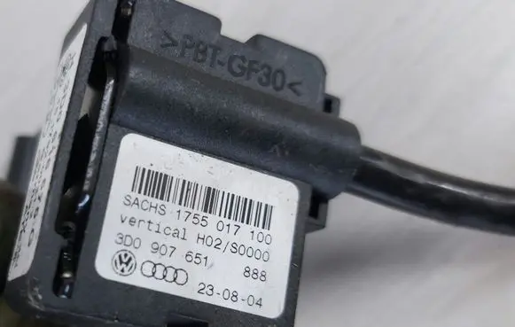 Volkswagen Phaeton ESP acceleration yaw rate sensor 3D0907651 3D0616575G