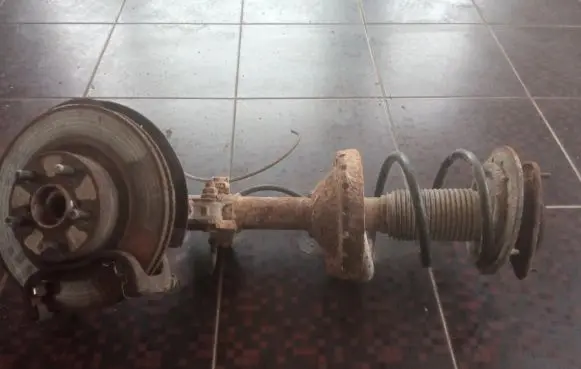 Subaru Legacy Front wheel hub spindle knuckle