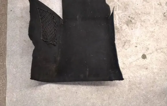 Mercedes-Benz C W204 Front floor carpet liner A2046803740 20101021T264 0000791579