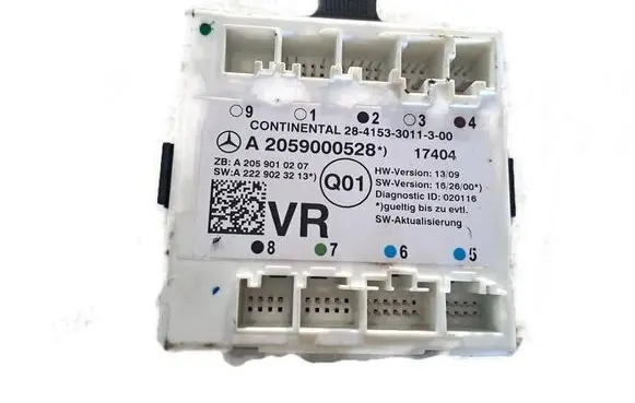 Mercedes-Benz C W205 Door control unit/module A2059000528 A2059010207 A2229023213