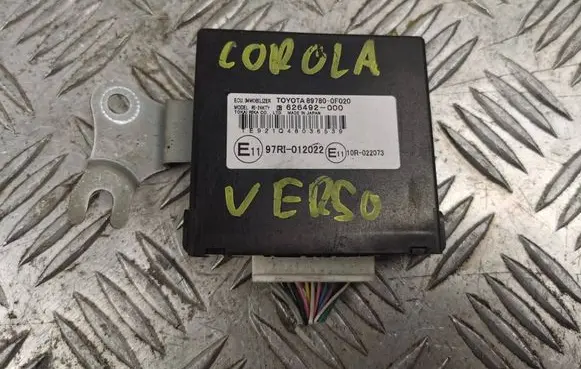 Toyota Corolla Verso AR10 Immobilizer control unit/module 626492000 97RI012022