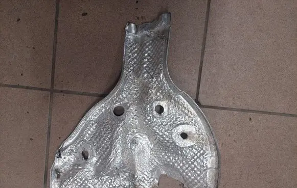 Audi A6 S6 C7 4G Heat shield in engine bay 4G1804163