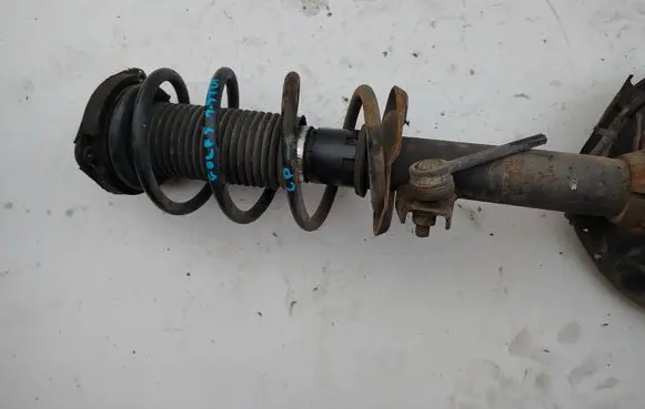 Volkswagen Golf V Front shock absorber with coil spring 