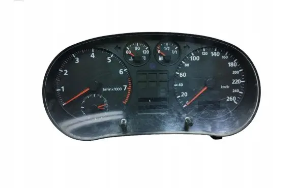 Audi A3 S3 8L Speedometer (instrument cluster) 8L0919860E