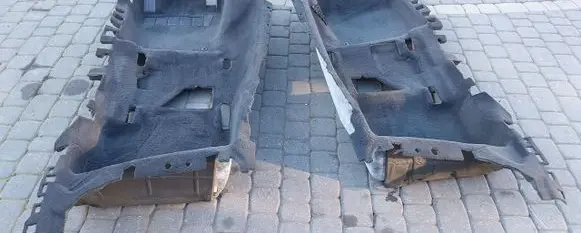 Porsche Panamera (970) Front floor carpet liner 9700129004