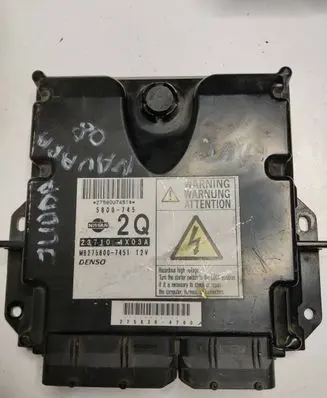 Nissan Navara D40 Engine control unit/module 237104X03A MB2758007451 5800745