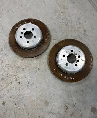 BMW X3 G01 Rear brake disc 6882245 6882246