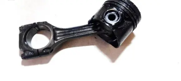 Piston with connecting rod