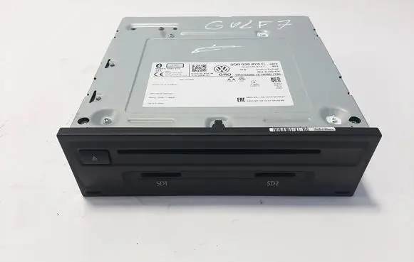 Volkswagen Golf VII GPS navigation control unit/module 3Q0035874C