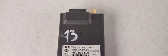 Audi A6 S6 C6 4F Auxiliary heating control unit/module 4F0909509