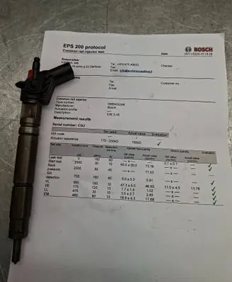 Mercedes-Benz R W251 Fuel injector A6420701987 0986435356