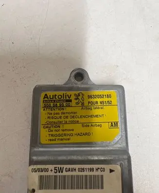 Peugeot 306 Airbag control unit/module 9632052180 550589500