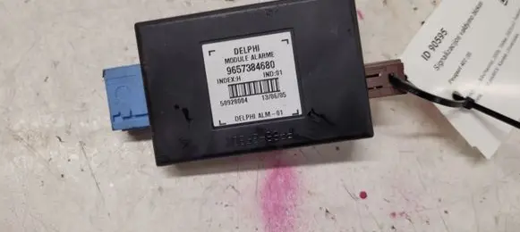Peugeot 407 Alarm control unit/module 9657384680