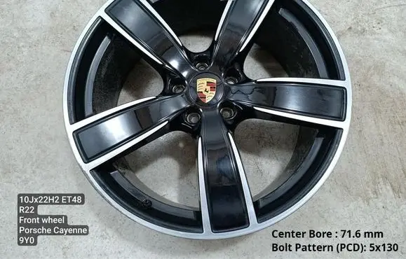 Porsche Cayenne (9Y0 9Y3) R22 alloy rim 9Y0601025AP