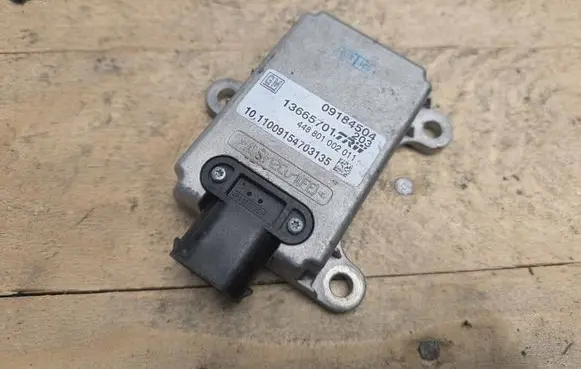 Opel Vectra C ESP acceleration yaw rate sensor 13665701