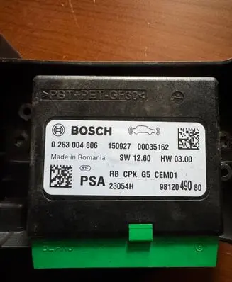 Peugeot 508 RXH Comfort/convenience module 9812048080 00035162 9812049080