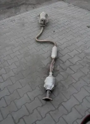 Mazda 2 Rear muffler/silencer tail pipe 5771621