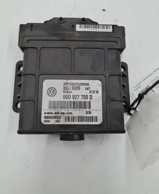 Volkswagen Touareg I Gearbox control unit/module 09D927750D