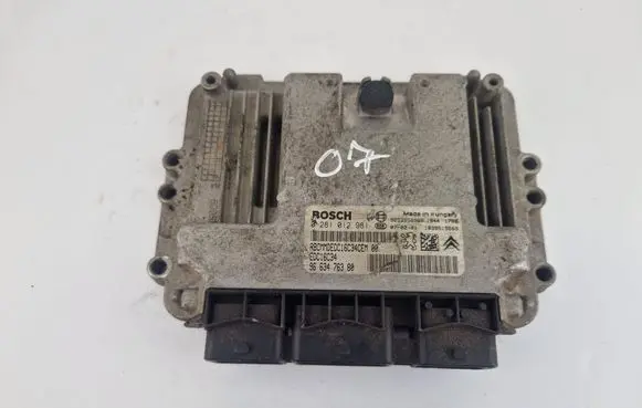 Citroen C4 I Engine control unit/module 9663476380 0281012981