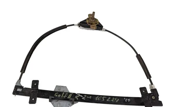 Volkswagen Golf II Front door manual window regulator 191837402B