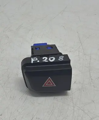 Peugeot 208 I Hazard light switch 96750916ZD