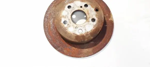 Toyota Verso Rear brake disc neventiliuojamas
