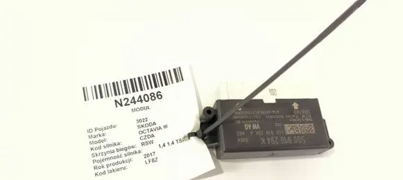 Skoda Octavia Mk3 (5E) Other control units/modules 5Q0919294K