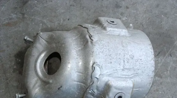 Opel Astra K Exhaust heat shield 12657970