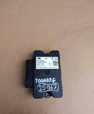 Volkswagen Touareg II Hand brake control module 7P0907801D 28551025083