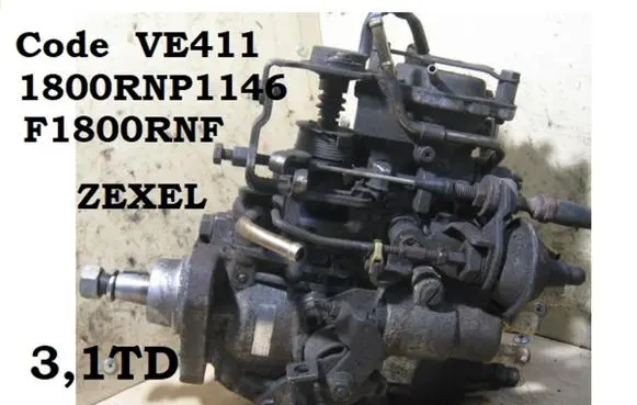 Isuzu Trooper Fuel injection high pressure pump 1800RNP1146 F1800RNF