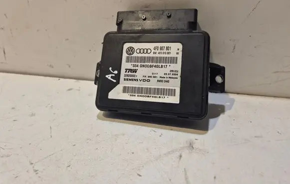 Audi A6 S6 C6 4F Hand brake control module 4F0907801 5WK32443