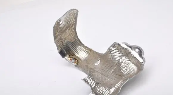 Heat shield in engine bay