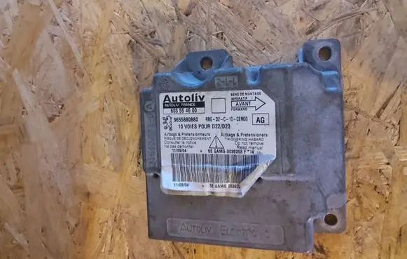 Peugeot 407 Airbag control unit/module 9655880880 603554600