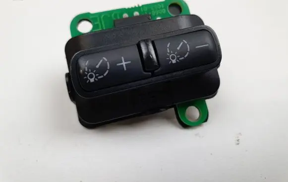 Panel lighting control switch