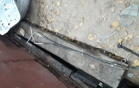 Volkswagen New Beetle Handbrake/parking brake wiring cable 