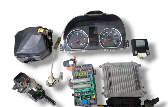 Engine ECU kit and lock set