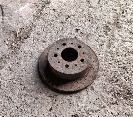 Citroen Jumper Rear brake disc