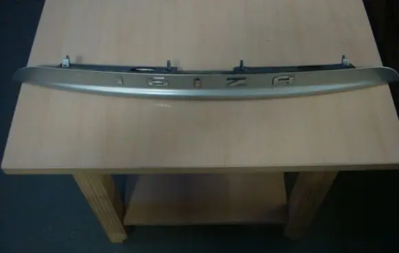 Seat Ibiza IV (6J,6P) Trunk door license plate light bar 